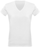 T-shirt Col V Femme 180 gr