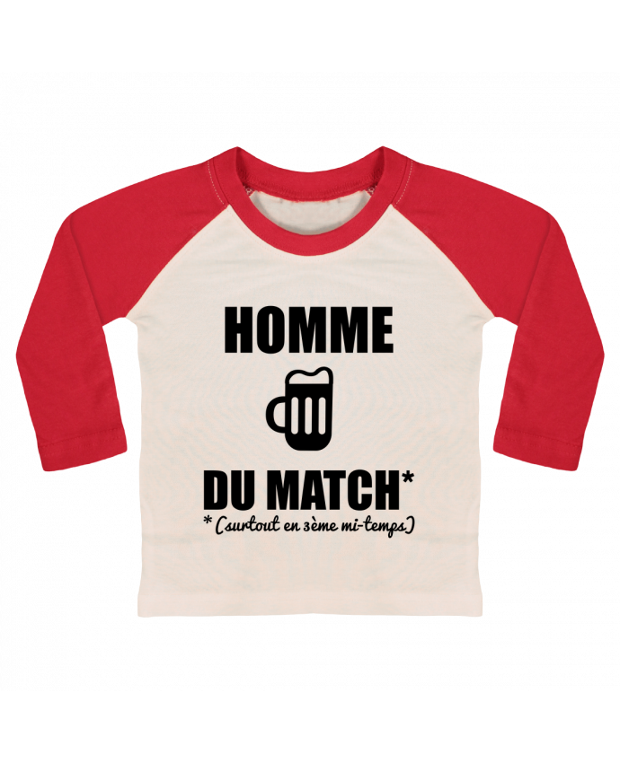 tee shirt baseball manches longues homme