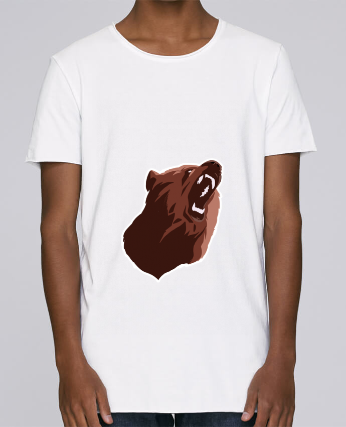 t shirt homme brun