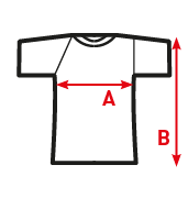 T-shirt unisexe - Guide des tailles