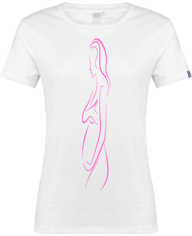 T-shirt femme personnalisé grossesse