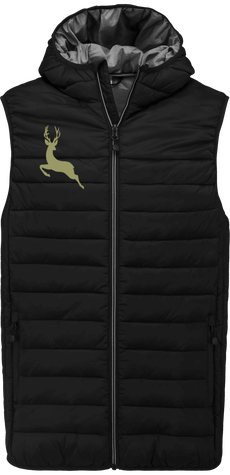 Bodywarmer a capuche