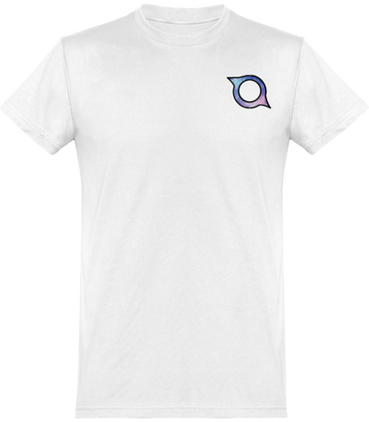 T shirt blanc/noir homme