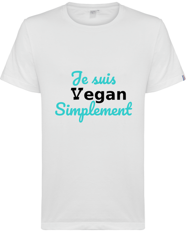 T-shirt bio d'origine France personnalisee Vegan