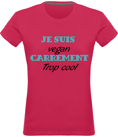 T-shirt femme personnalisé vegan