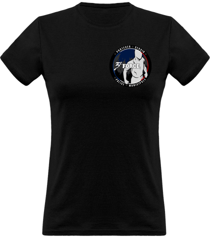 Tee-shirt femme logo écusson 3e Force