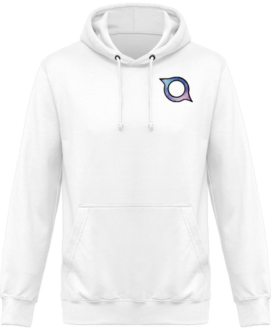 pull blanc/noir homme