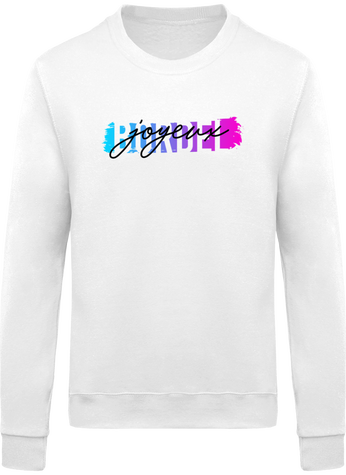 sweat-shirt col rond unisexe 