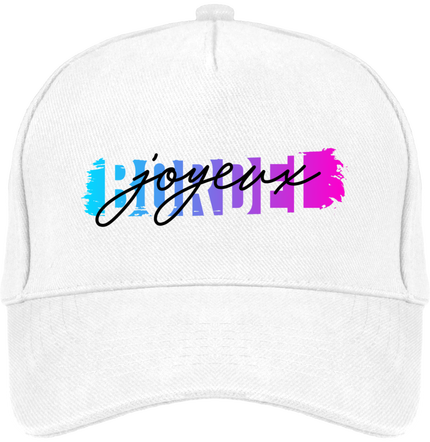 casquette 5 panneaux en coton bio 