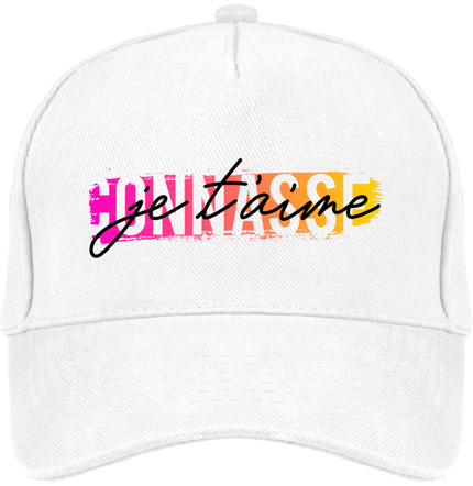 casquette 5 panneaux en coton bio 