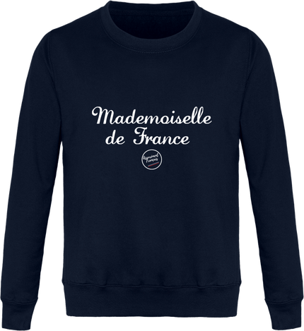 SWEAT MADEMOISELLE DE FRANCE 