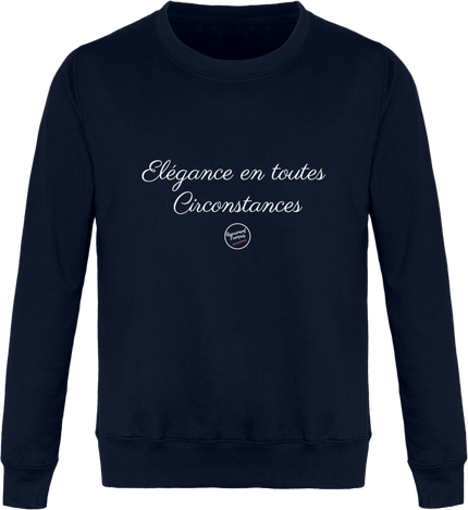SWEAT ELEGANCE EN TOUTES CIRCONSTANCES