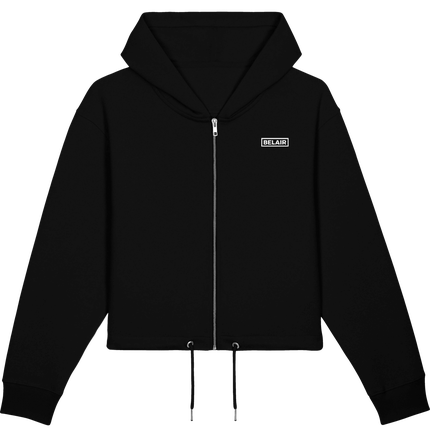 Sweat court Zippé - Tournesol négatif