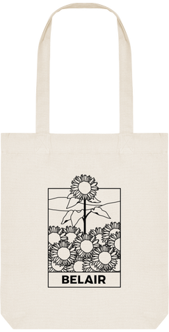 Tote bag - Tournesol N&B