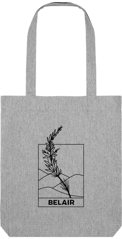 Tote bag - Épis de blé N&B