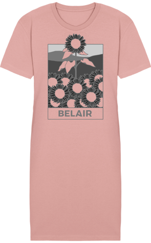 Robe t-shirt - Tournesol négatif