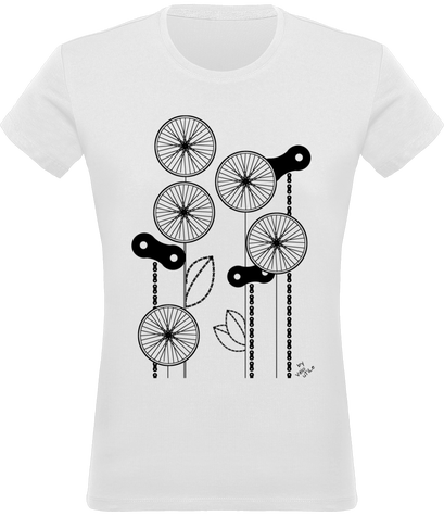 TShirt femme Fleurs couleurs claires