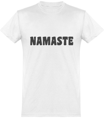 Tee Shirt Homme Col rond Manches Courtes Namaste par Bazar Zen
