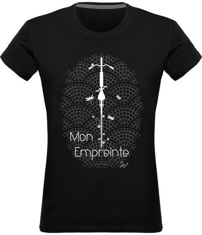 TShirt femme Empreinte couleurs foncées