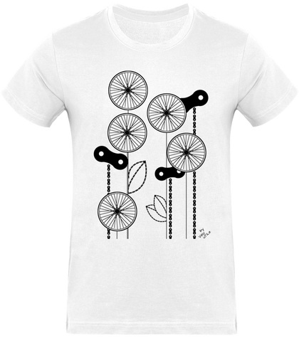 TShirt Homme Fleurs couleurs claires