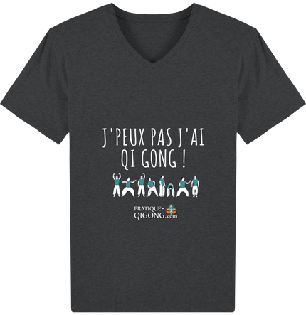 Col V Unisex Bio J'peux Pas (logo blanc)