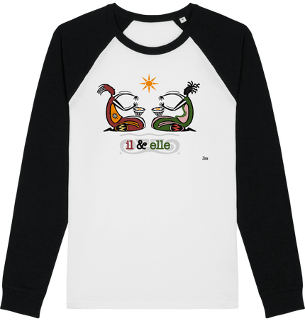 T-shirt unisexe Il & Elle