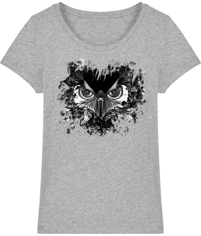 t-shirt illustration hiboux Noir&Blanc