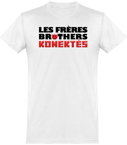 T-shirt clair - Homme - Logo noir devant