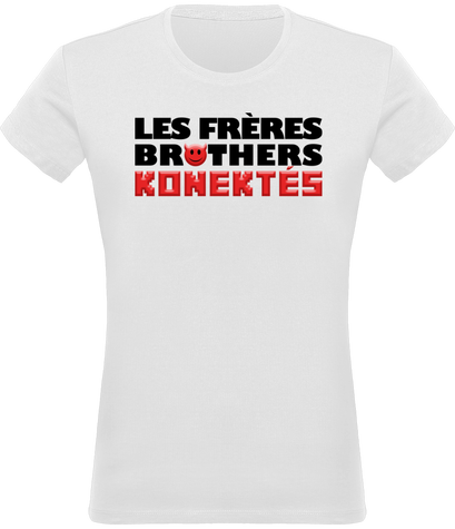 T-shirt clair - Femme - Logo devant