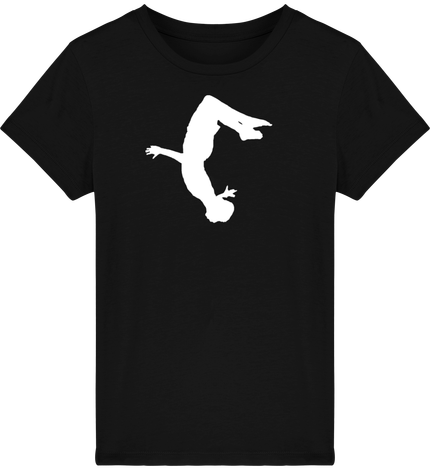Tee-shirt BIO lucOTramp logo blanc