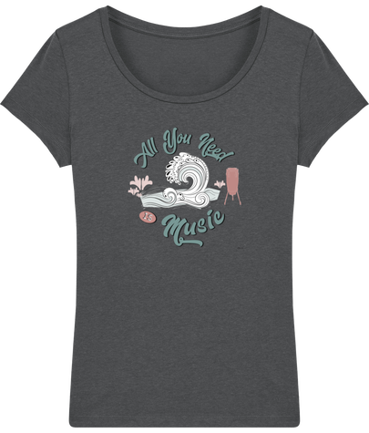 T-shirt femme Lover Modal Dark