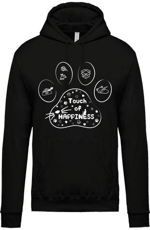 Sweat à capuche homme Touch of happiness