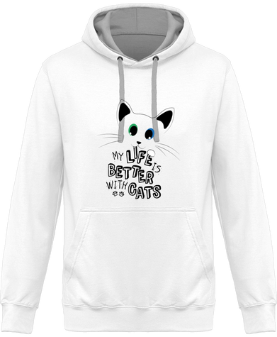 Sweat à capuche homme 
