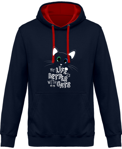 Sweat à capuche homme 