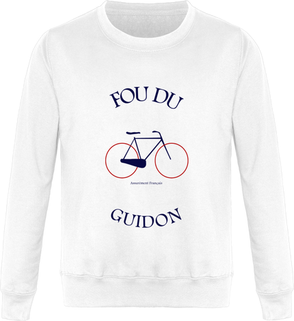 SWEAT FOU DU GUIDON 