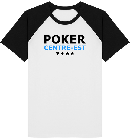 Tee-Shirt Baseball PCE - Unisexe - Manches Courtes