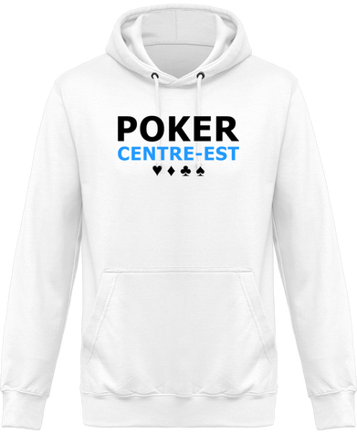 Sweat-Shirt Blanc PCE - avec Capuche
