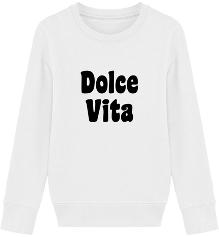 Sweat Col Rond Enfant 300 gr MINI CHANGER Dolce Vita par Bazar Zen