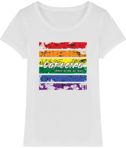 Tshirt femme Bio - Capoeira amor acima de tudo