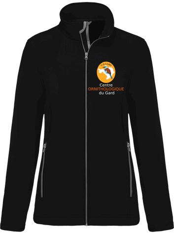 Veste Shoftshell _ Broderie _ Femme