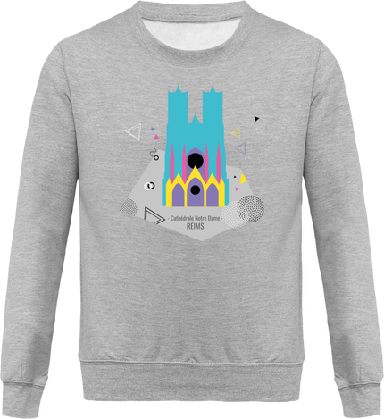Sweat-shirt Reims Cathédrale