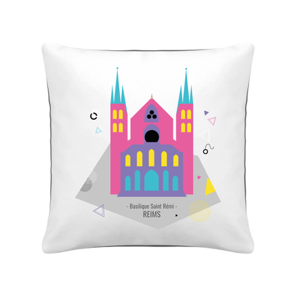 Coussin Reims Basilique Saint Rémi
