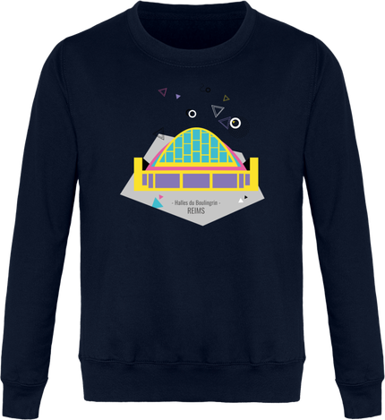 Sweat-shirt Reims Halles du Boulingrin