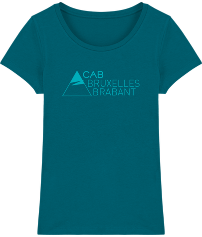  T-shirt bleu océan