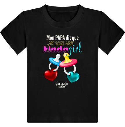 Enfant Fille Kinda Girl Tee