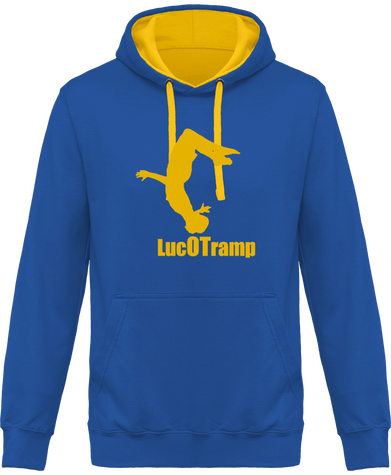 Sweat logo jaune