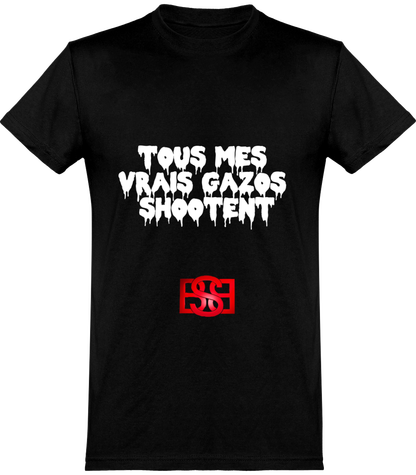 teeshirt tous mes vrais gazos shootent