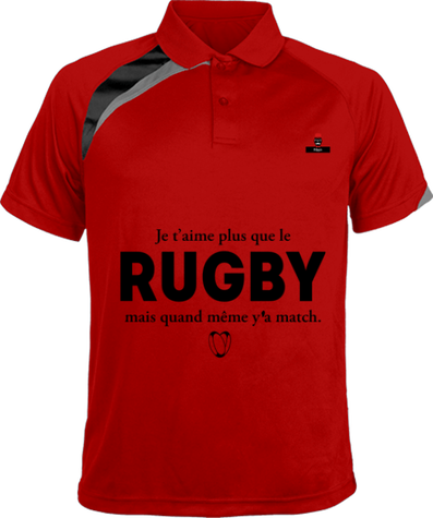 Polo de Rugby manche courte