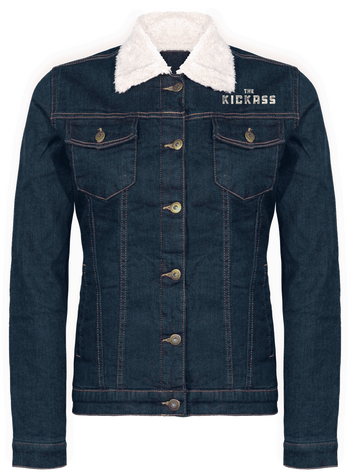 Veste Jean Sherpa Femme