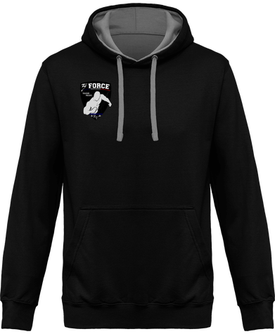 Sweat homme, logos poitrine et dos